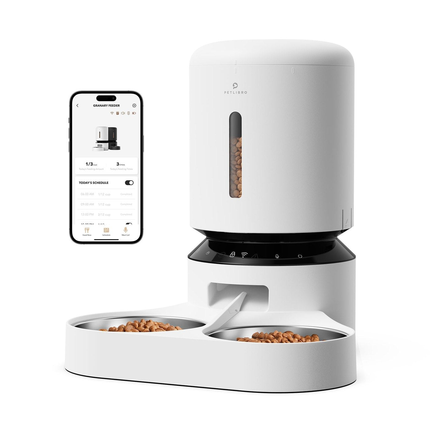 Dual-Bowl Wi-Fi Pet Feeder product image 1