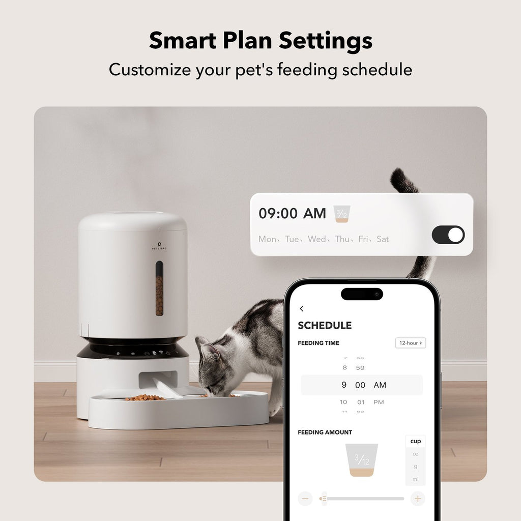 Dual-Bowl Wi-Fi Pet Feeder product image 3