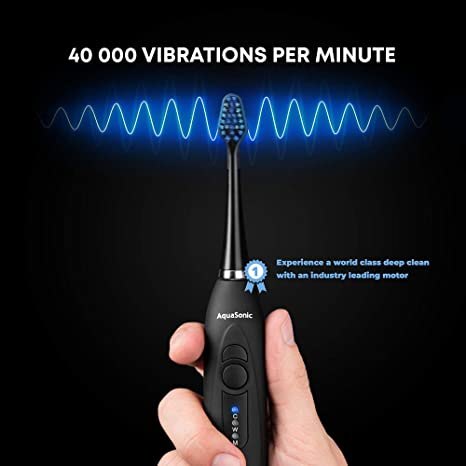 AquaSonic Duo Series Sonic Toothbrush Set – Dual Charging Base - product image 2