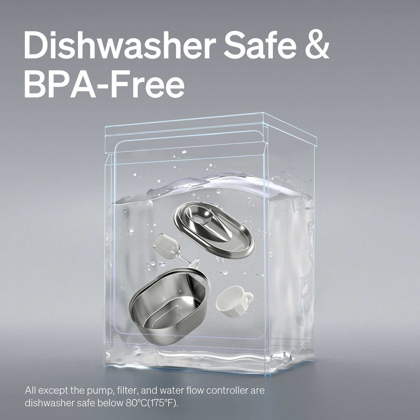 Stainless Steel Pet Water Fountain product image 3