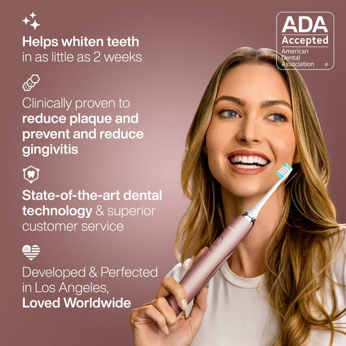 AquaSonic Vibe Series Sonic Toothbrush – 40,000 VPM, 8 Heads - product image 2